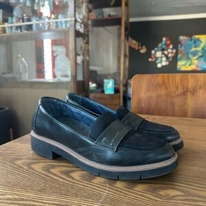 Dr. Scholl’s Grow Up Black Leather Loafers - 7